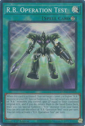 R.B. Operation Test (DOOD-EN094)