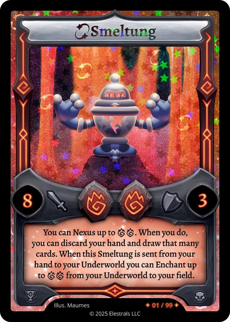 Image for Smeltung (Serialized) (x/99) - Elestrals
