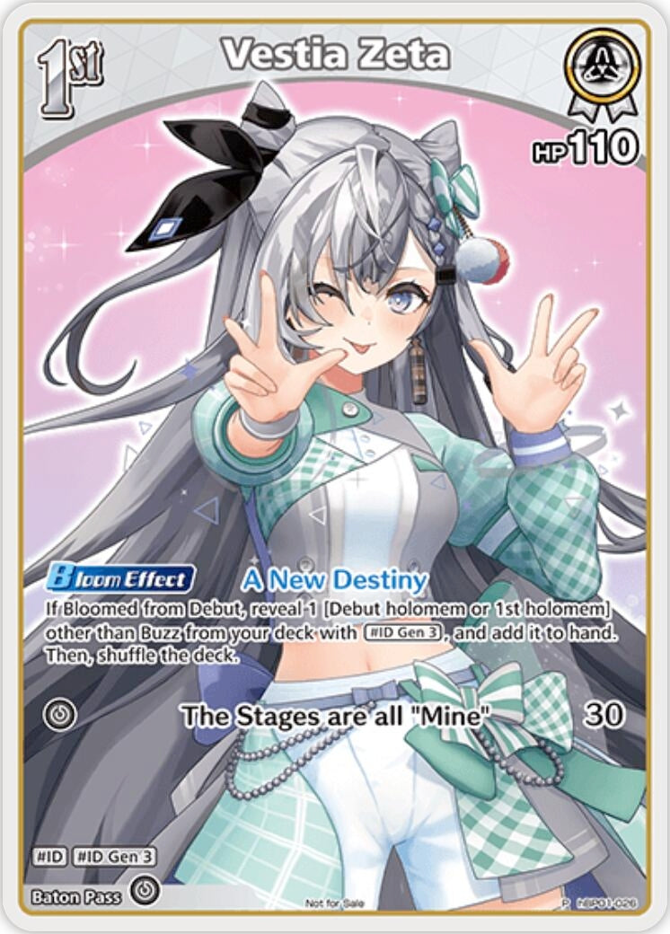 Image for Vestia Zeta (P) (hBP01-026) (hBP01-026) - Hololive