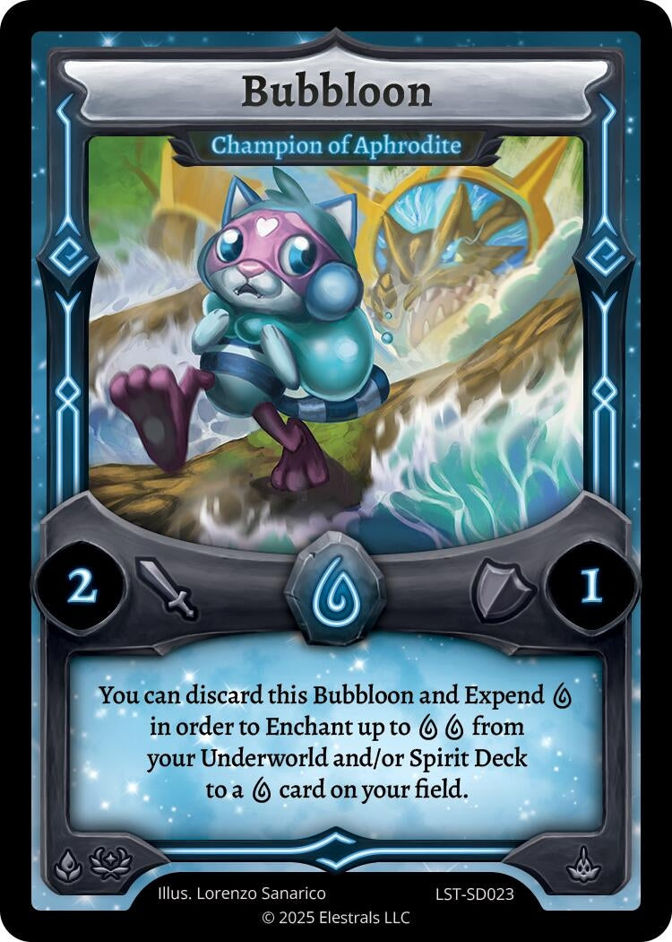 Bubbloon - Champion of Aphrodite (LST-SD023)