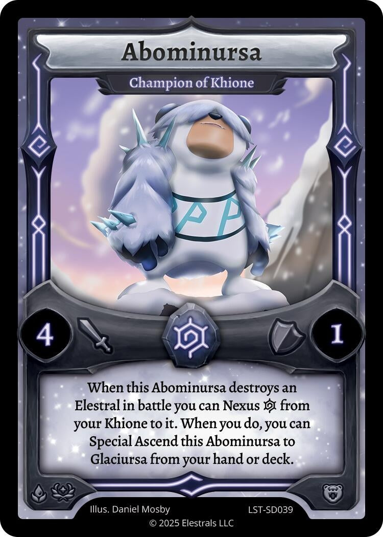 Abominursa - Champion of Khione (LST-SD039)