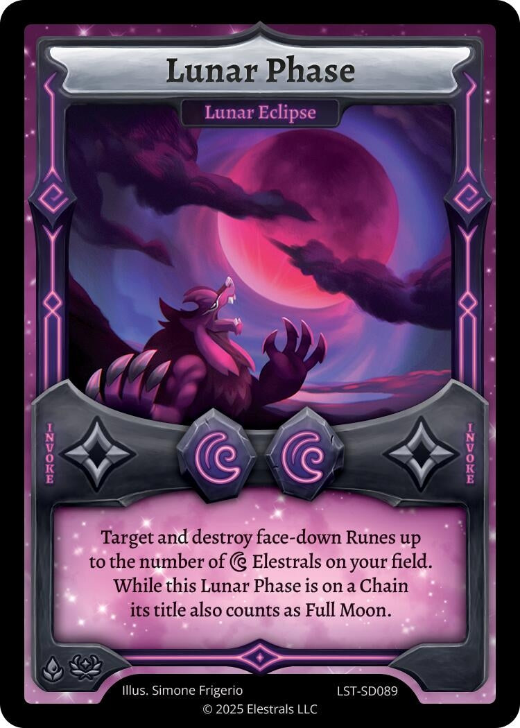 Lunar Phase - Lunar Eclipse (LST-SD089)