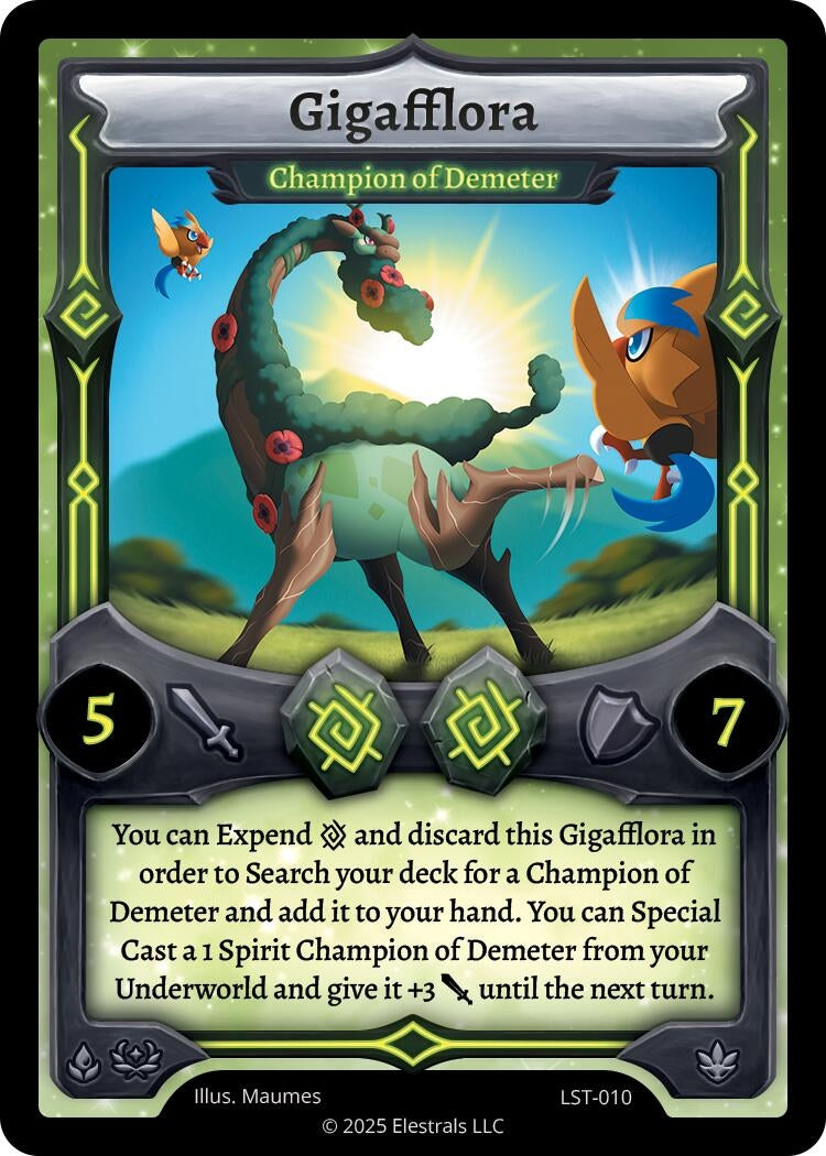Gigafflora - Champion of Demeter (LST-010)