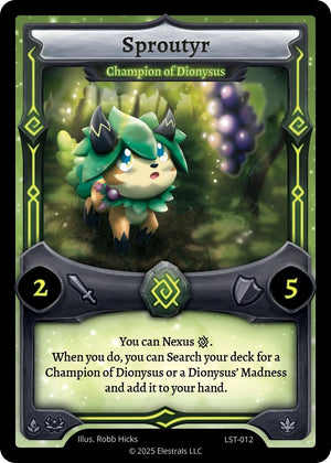 Sproutyr - Champion of Dionysus (LST-012)