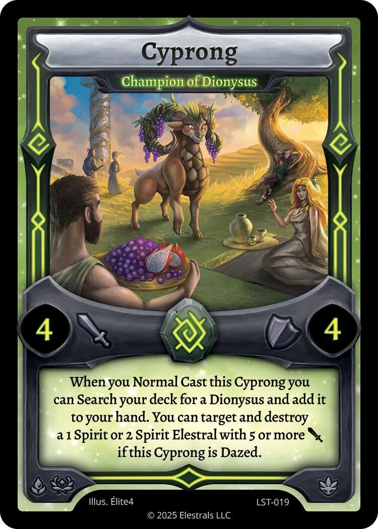 Cyprong - Champion of Dionysus (LST-019)