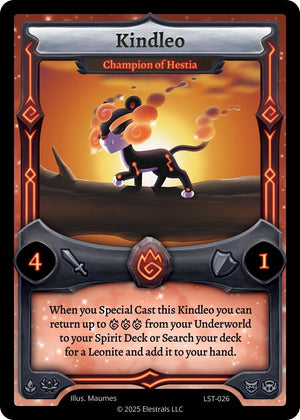 Kindleo - Champion of Hestia (LST-026)