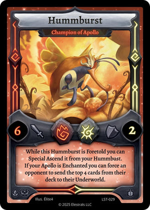 Hummburst - Champion of Apollo (LST-029)