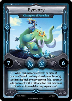 Eyevory - Champion of Poseidon (LST-037)