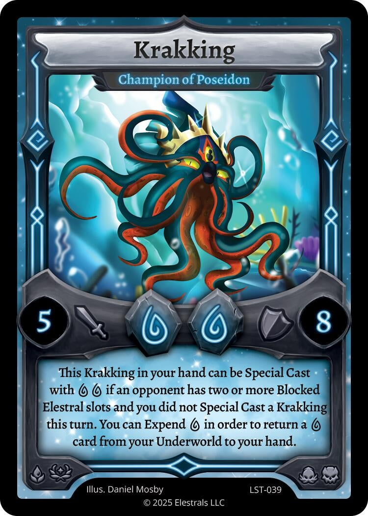 Krakking - Champion of Poseidon (LST-039)