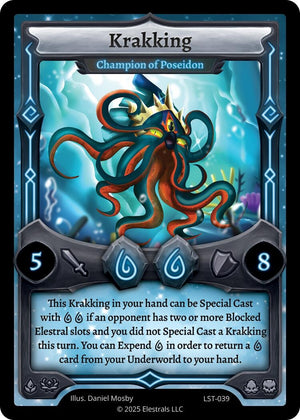 Krakking - Champion of Poseidon (LST-039)