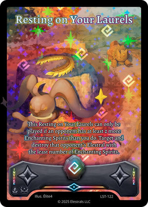 Resting on Your Laurels (Full Art) (LST-122)