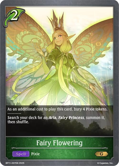 Image for Fairy Flowering (BP11-007EN) - Shadowverse: Evolve