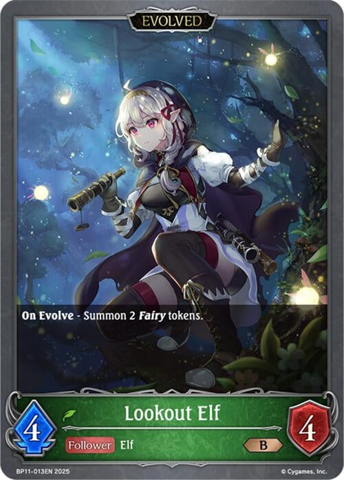 Image for Lookout Elf (Evolved) (BP11-013EN) - Shadowverse: Evolve