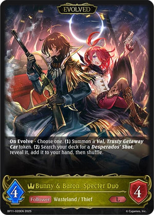 Bunny & Baron, Specter Duo (Evolved) (BP11-020EN)