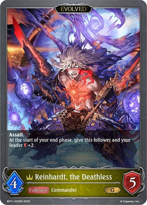 Reinhardt, the Deathless (Evolved) (BP11-022EN)