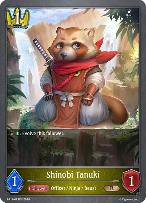 Image for Shinobi Tanuki (BP11-029EN) - Shadowverse: Evolve