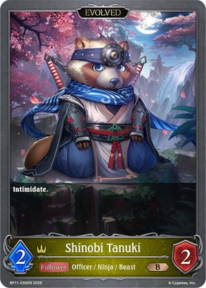Shinobi Tanuki (Evolved) (BP11-030EN)