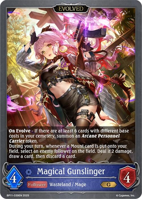 Image for Magical Gunslinger (Evolved) (BP11-039EN) - Shadowverse: Evolve