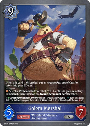 Golem Marshal (BP11-044EN)