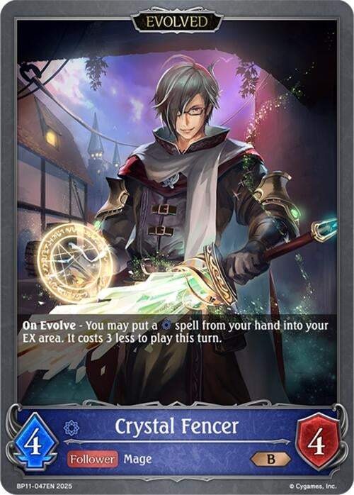 Image for Crystal Fencer (Evolved) (BP11-047EN) - Shadowverse: Evolve