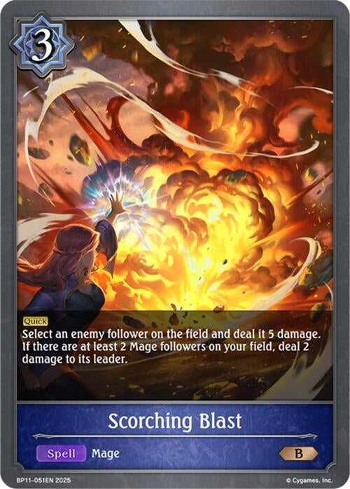 Image for Scorching Blast (BP11-051EN) - Shadowverse: Evolve
