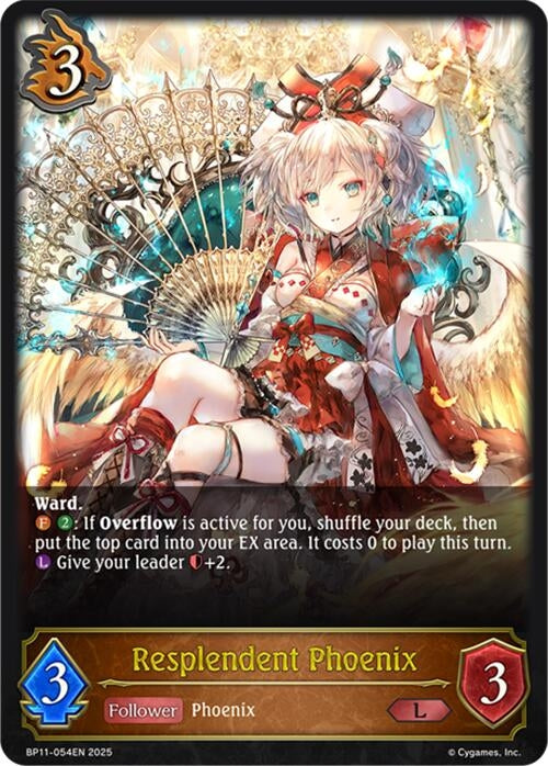 Image for Resplendent Phoenix (BP11-054EN) - Shadowverse: Evolve
