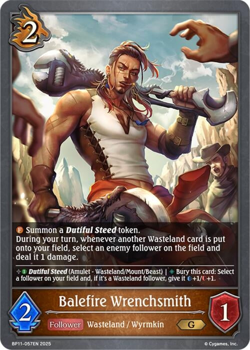 Image for Balefire Wrenchsmith (BP11-057EN) - Shadowverse: Evolve