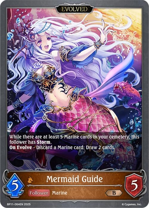 Image for Mermaid Guide (Evolved) (BP11-064EN) - Shadowverse: Evolve