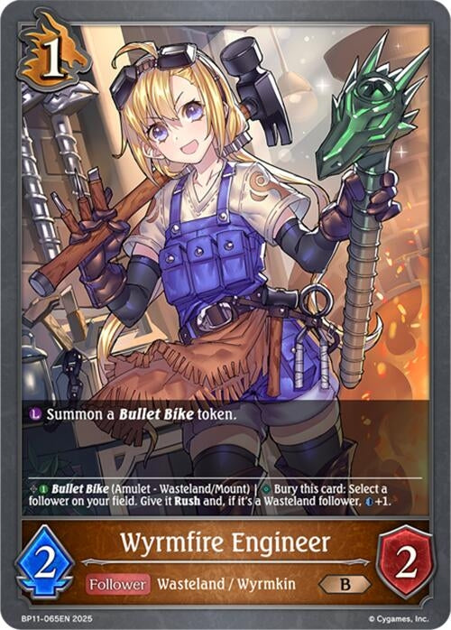 Image for Wyrmfire Engineer (BP11-065EN) - Shadowverse: Evolve