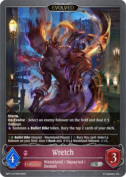 Image for Wretch (Evolved) (BP11-077EN) - Shadowverse: Evolve