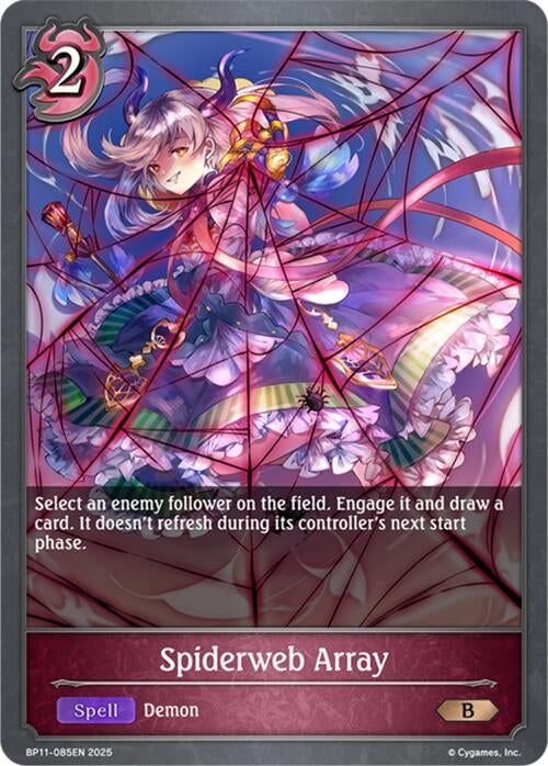 Image for Spiderweb Array (BP11-085EN) - Shadowverse: Evolve