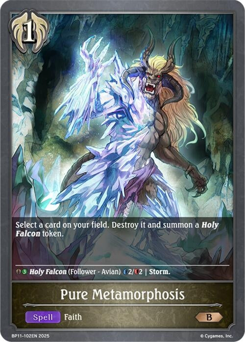 Image for Pure Metamorphosis (BP11-102EN) - Shadowverse: Evolve