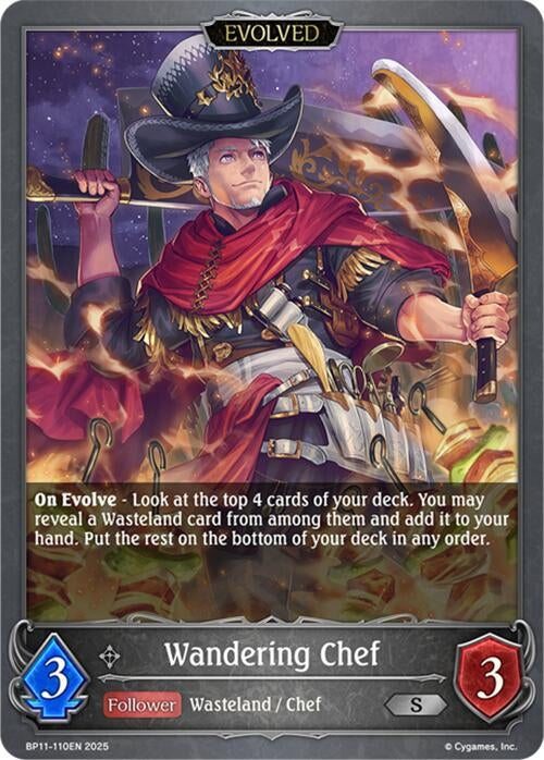 Image for Wandering Chef (Evolved) (BP11-110EN) - Shadowverse: Evolve
