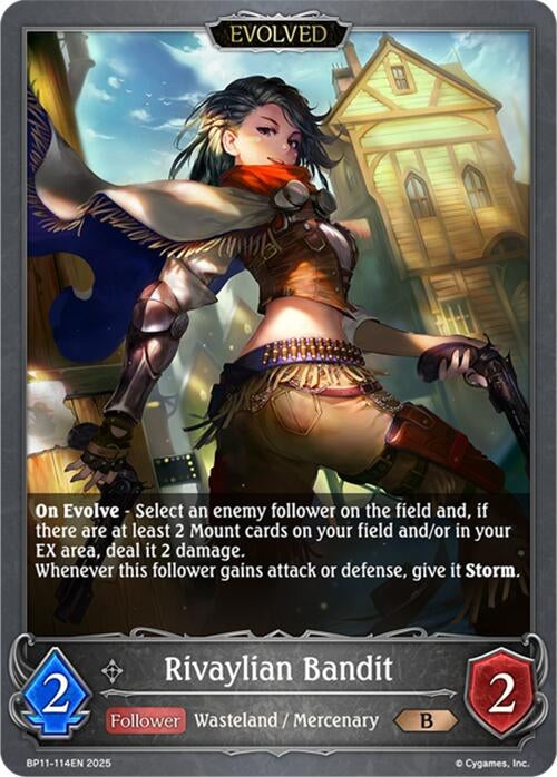 Image for Rivaylian Bandit (Evolved) (BP11-114EN) - Shadowverse: Evolve