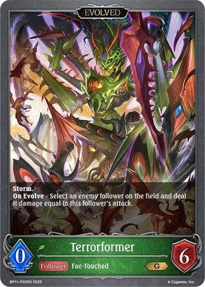 Terrorformer (Evolved) - P02 (Foil) (BP11-P02EN)