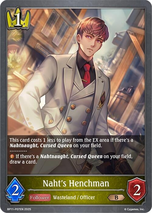 Image for Naht's Henchman - P07 (Foil) (BP11-P07EN) - Shadowverse: Evolve