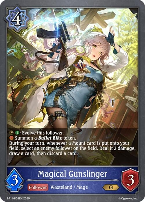 Image for Magical Gunslinger - P09 (Foil) (BP11-P09EN) - Shadowverse: Evolve