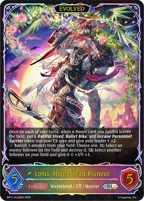 Image for Loxis, Homestead Pioneer (Evolved) (SL) (BP11-SL02EN) - Shadowverse: Evolve