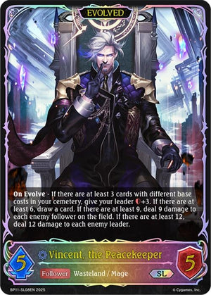 Vincent, the Peacekeeper (Evolved) (SL) (BP11-SL08EN)