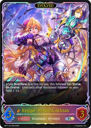 Reggie, Peerless Artisan (Evolved) (SL) (BP11-SL11EN)