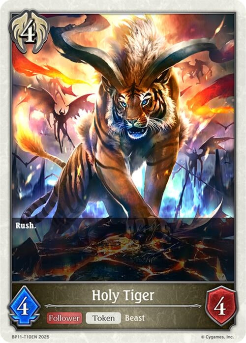 Image for Holy Tiger (BP11-T10EN) - Shadowverse: Evolve