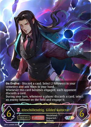 Iceschillendrig, Gilded Autocrat (Evolved) (U) (BP11-U05EN)