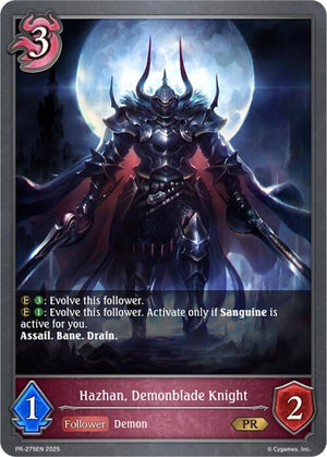Hazhan, Demonblade Knight (PR-275EN)