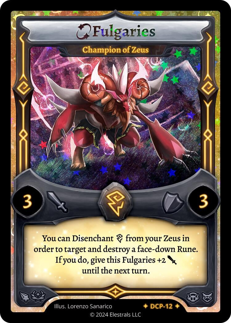 Image for Fulgaries - Champion of Zeus (DCP-12) - Elestrals