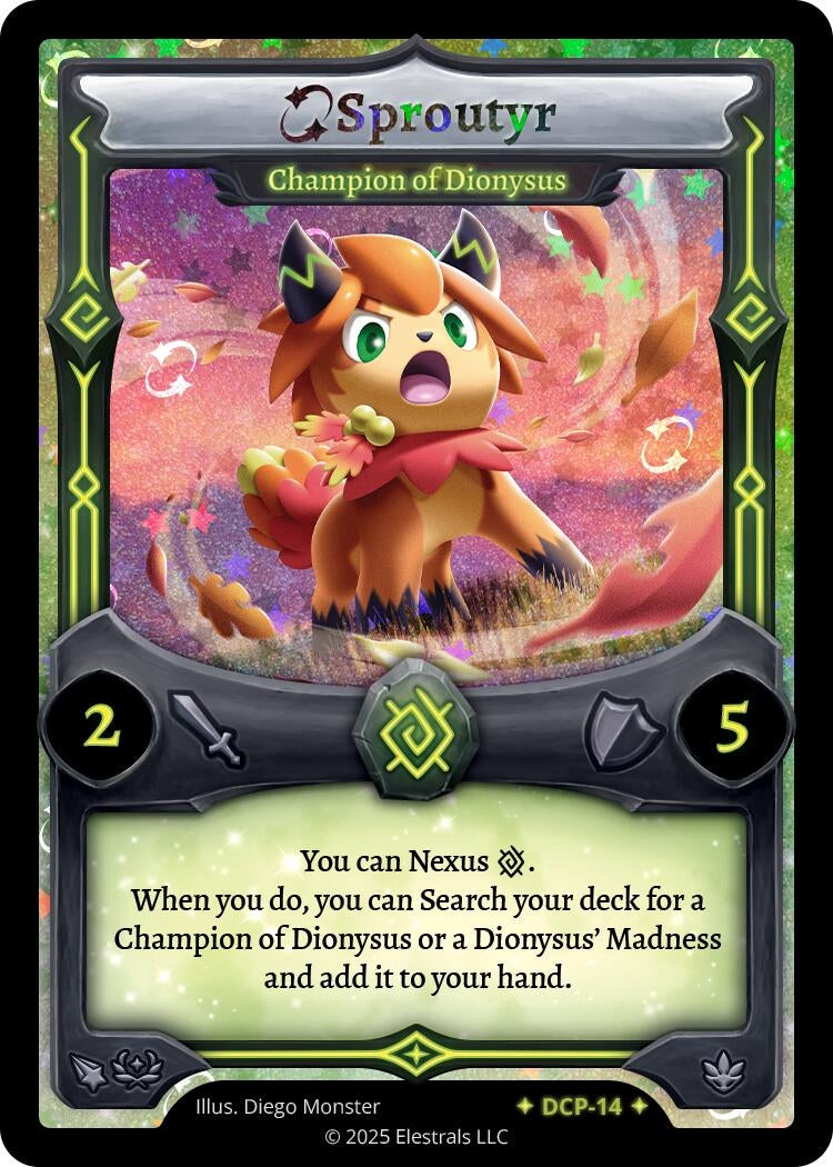 Image for Sproutyr - Champion of Dionysus (DCP-14) - Elestrals