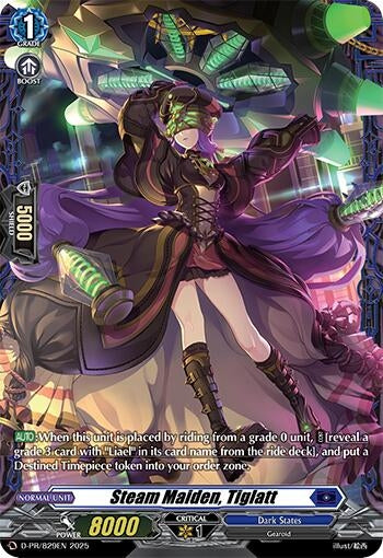 Image for Steam Maiden, Tiglatt (D-PR/829EN) - Cardfight Vanguard