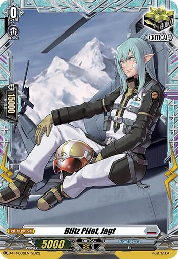 Image for Blitz Pilot, Jagt (D-PR/836EN) - Cardfight Vanguard