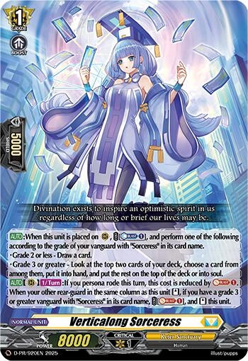 Image for Verticalong Sorceress (D-PR/920EN) - Cardfight Vanguard