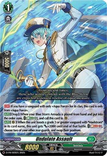 Image for Undulate Assault (D-PR/922EN) - Cardfight Vanguard