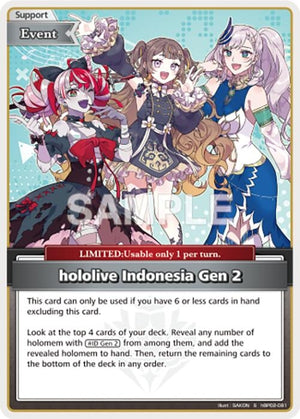hololive Indonesia Gen 2 (S) (hBP02-081)